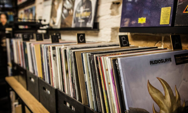 Vinyl shop in Kiev, Ukraine. Collection of LP vinyl records for Vinyl shop in Kiev, Ukraine. Collection of LP vinyl records for